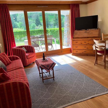 Appartement Studio - La Vièze Thermes Park à Val dʼIlliez Extérieur photo