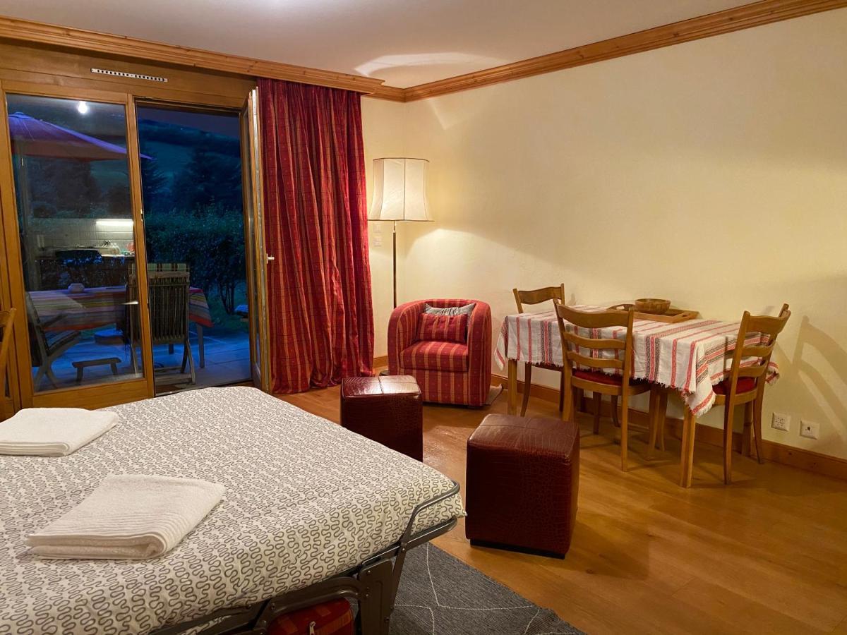 Appartement Studio - La Vièze Thermes Park à Val dʼIlliez Extérieur photo