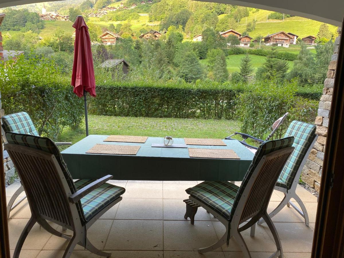 Appartement Studio - La Vièze Thermes Park à Val dʼIlliez Extérieur photo