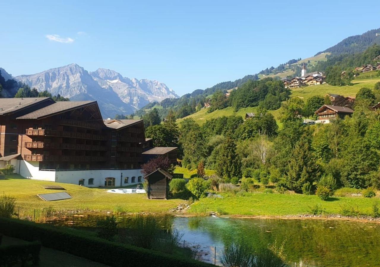 Appartement Studio - La Vièze Thermes Park à Val dʼIlliez Extérieur photo